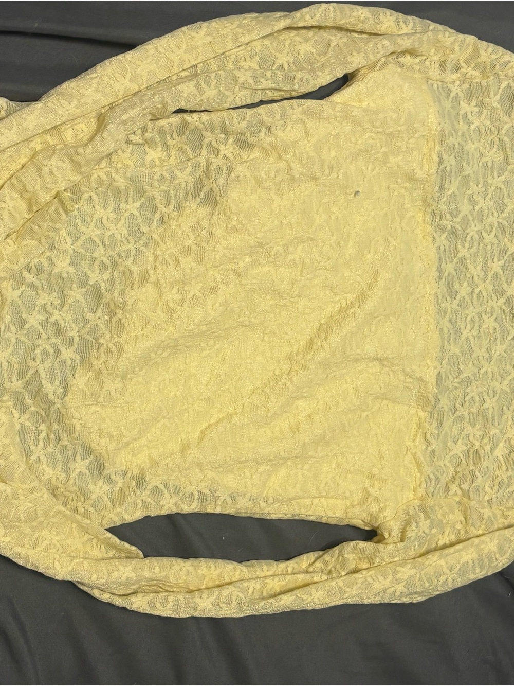 Women's Lace shirt yellow